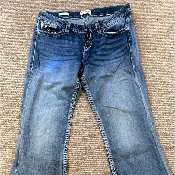 Two size 12 vigoss jeans. Like new, never dried in dryer. - Picture 4 of 6